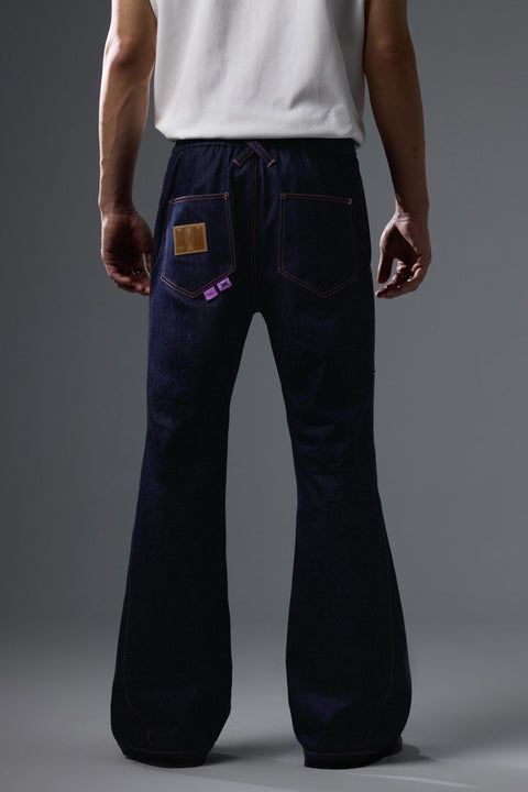 Fracture Laser Flared Pants