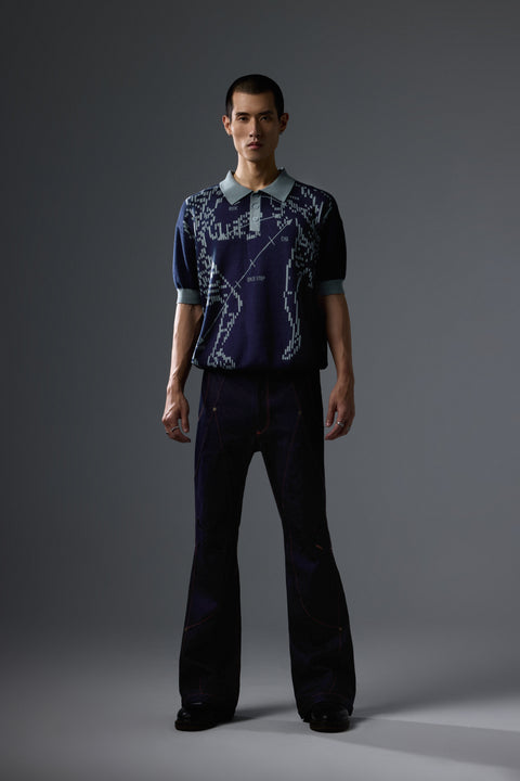 Fracture Hook Knit shirt