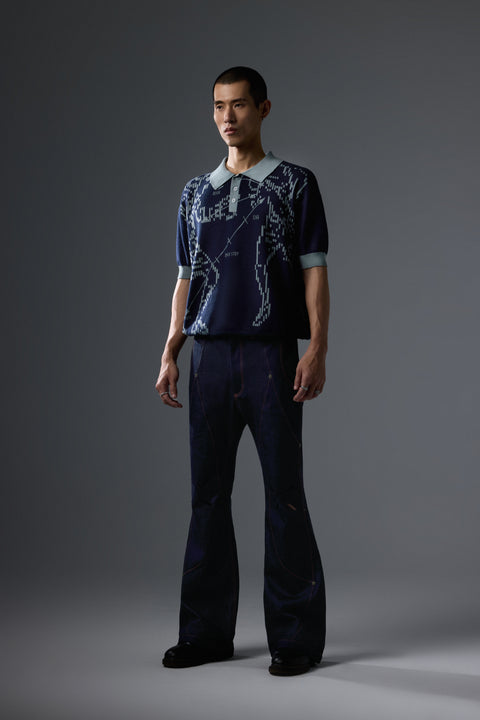 Fracture Hook Knit shirt