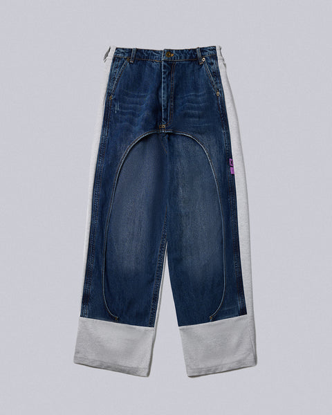 Mirror Denim Trousers: Remake