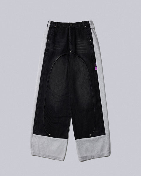 Mirror Denim Trousers: Remake