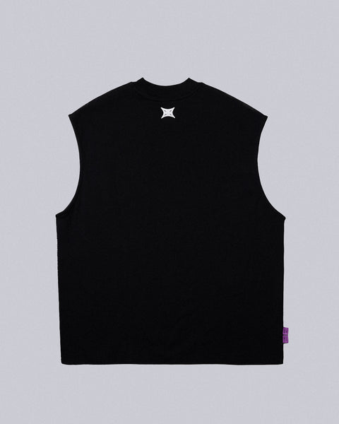 Fracture Silver-Twist Tank Top